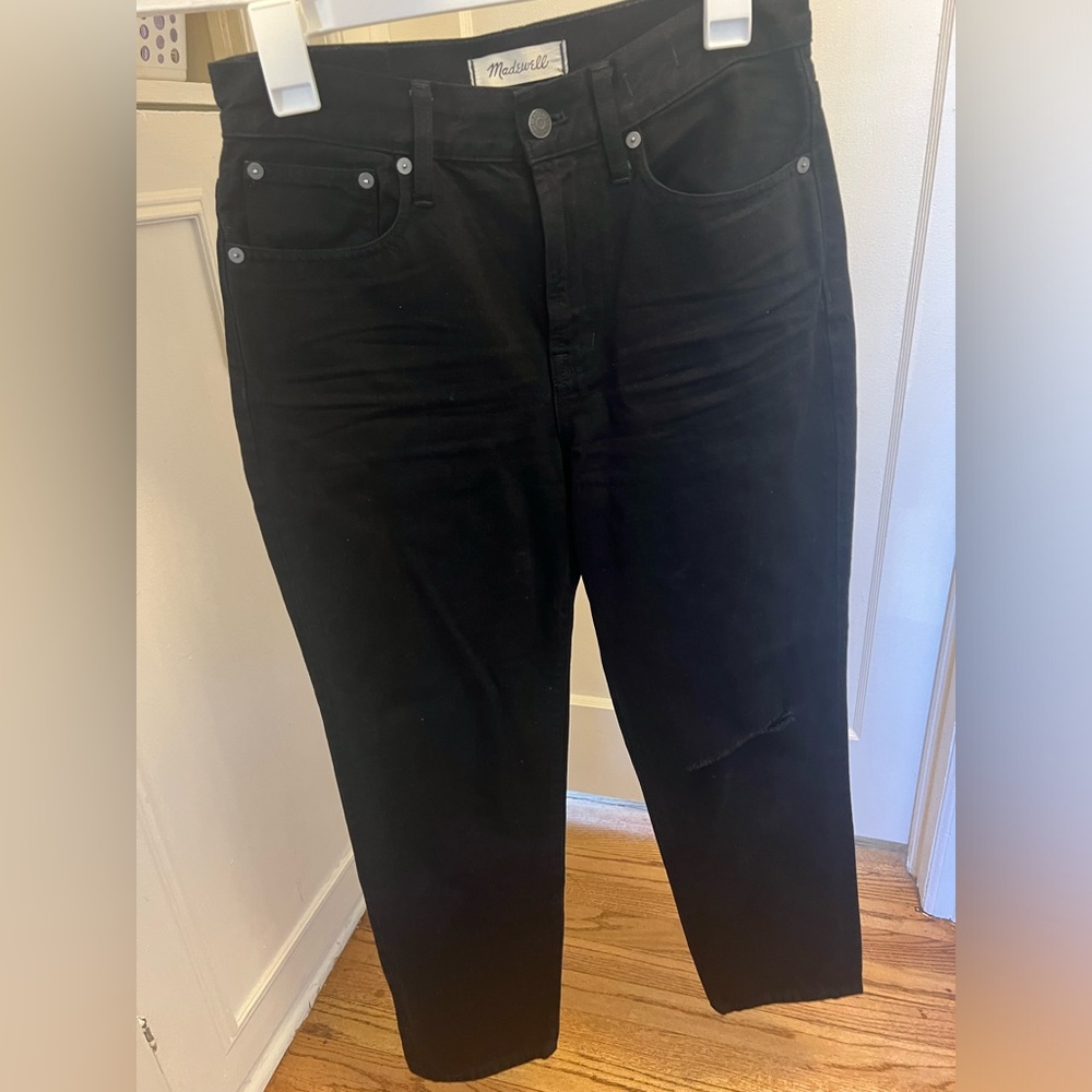 MADEWELL perfect vintage Jean: stone black